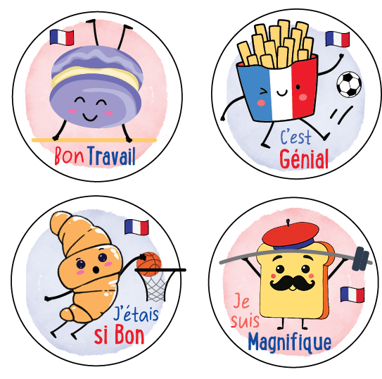 DL37 - French Stickers – Discovery Educational