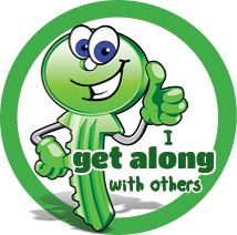 DLW10: I Get Along - Green Key - Large 35mm – Discovery Educational