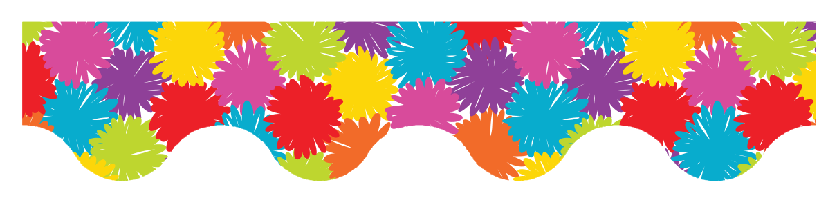 SB543: Pom Pom - Scalloped Border – Discovery Educational sb543-pom-pom-scalloped-border-discovery-educational