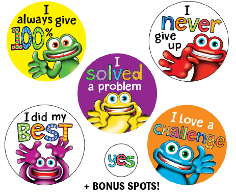 SUN151: Positive Power - Reward Stickers | Discovery Educational