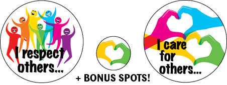 Respect Value Sticker DE21: Respect - Reward Stickers – Discovery Educational